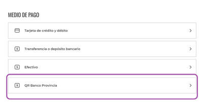 ¿Como comprar en la web y pagar con QR de Banco Provincia?