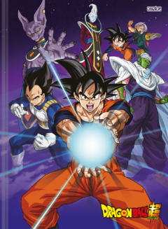 Caderno Desenho Dragon Ball Capa Dura Grande 60 Folhas