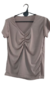 Remera Lisa Cuello V con Frunce - comprar online