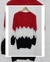 Sweater 3 Colores Combinados en Forma de Picos