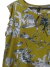 Remera Musculosa Seda Fria Estampada con Volados - comprar online