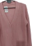 Sweater Rosa Tejido Cuello V - comprar online