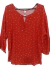 Blusa Fibrana Mangas 3/4 Oxford - comprar online