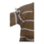 Sweater Rayado con Volados en Hombro - comprar online