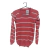 Sweater Rayado con Volados en Hombro - tienda online