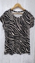 Remera Seda Viscosa Estampada Talles Grandes - comprar online