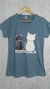 Imagen de Remera Algodon Estampa de Gatitos