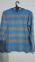 Sweater Fino Tejido Rayado Excelente Calidad