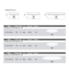 Lámpara Reflectora A Led Ufo 30w E27 TBCin en internet