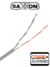 UTP / FTP SAXXON OCAT3CCA - Bobina de Cable UTP Cat3/ 305 Metros/ CCA/ Color Gris/ Uso Interior/ 2 Pares/ Para Usos Múltiples/