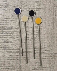 SET X4 PINCHES ANTARA PLATEADOS