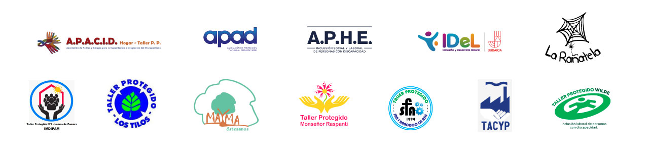 Logos de los talleres que conforman la red de Redactivos