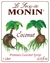 MONIN, JARABE COCONUT, 1 LT (PET) - comprar en línea