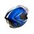 Casco Cerrado Certificado Ece / Shiro 890 - Base Azul / Gris - Commercial Store By Balagardos