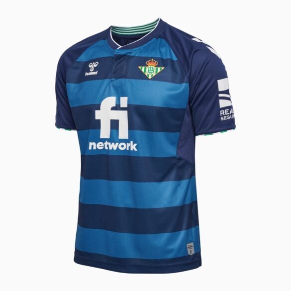 Camisa Real betis azul away 22/23 - Torcedor hummel - Masculina