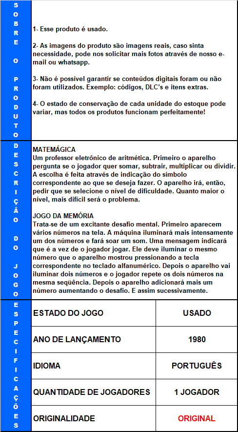 Jogo de matemática somar e multiplicar