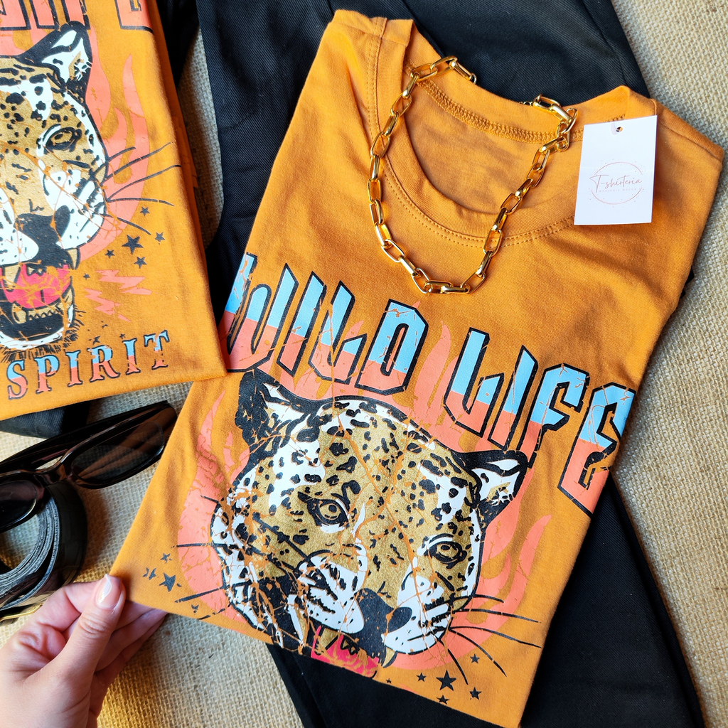 T-Shirt Wild - Comprar em Condessa Boutique