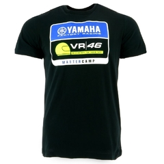 Remera Vr46 Valentino Rossi Yamaha The Experience Negra