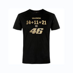 Caja Remera Vr46 Valentino Rossi Valencia Thank You Vale - tienda online