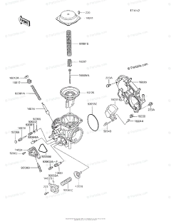 FLOTADOR DE CARBURADOR - KAWASAKI ORIGINAL 16031-1059 - comprar online