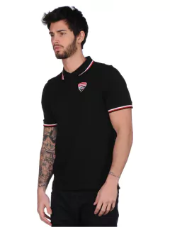 Chomba Ducati Negra Rojo Corse