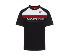 Chomba Ducati Negra Rojo Blanca Corse