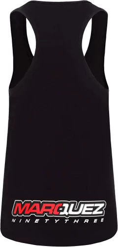 Musculosa Mujer Mm93 Marc Marquez Negra Roja - comprar online