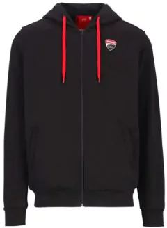 Campera Ducati Corse Black Capucha