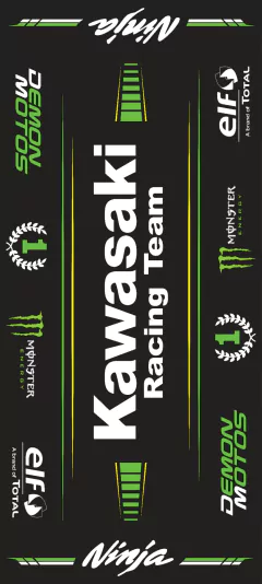 ALFOMBRA PADDOCK KAWASAKI RACING