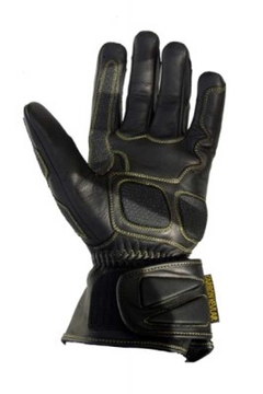 Guantes Moto Cuero Deluxe - Negro TALLE S - R&G - comprar online