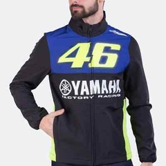 Campera Vr46 Valentino Rossi Softshell Yamaha Dual Black - DemonMotos