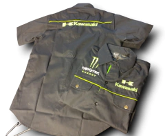 Camisa Hidrowick Kawasaki Monster Negro - Premium