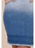 Saia Reta Jeans Sustentável Com Barra Desfiada 5859 Titanium na internet