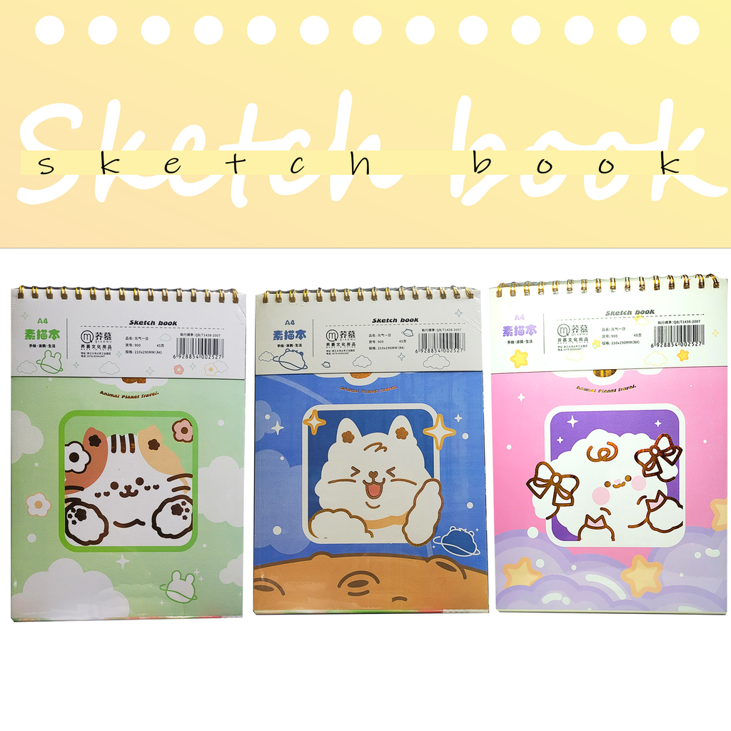 Cuaderno sketchbook kawaii Comprar en