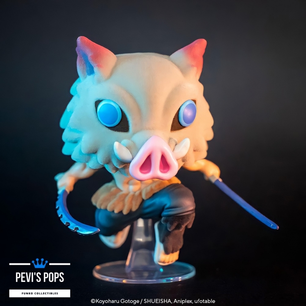 Funko Pop Anime: Demon Slayer - Inosuke Hashibira [Flocked]