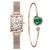 Gaiety marca feminina relógios verde simples
