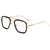 Óculos de luxo tony stark estilo na internet