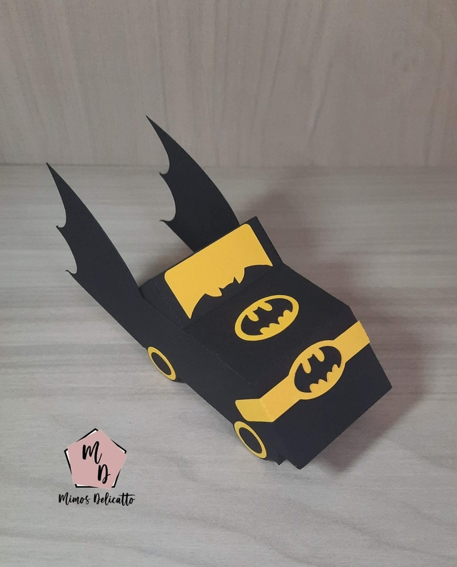 Caixa Carro Batman (Unidade) - Mimos Delicatto