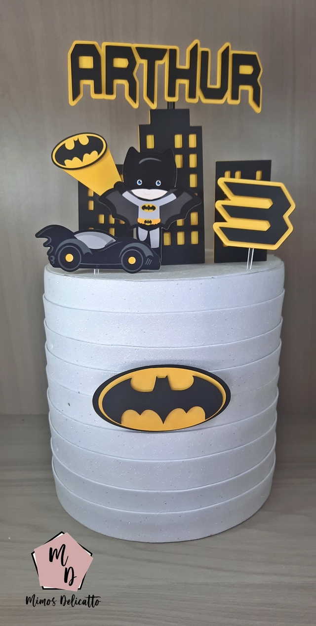 Topo Batman - Comprar em Mimos Delicatto