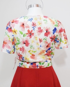Blusa floreada ZARA - comprar en línea