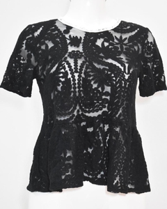 Blusa negra ZARA