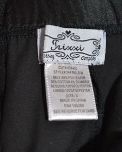 Vestido Negro Trixxi en internet