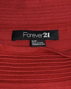 Vestido rojo Forever 21 en internet