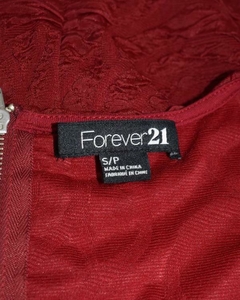 Vestido Rojo Forever 21 en internet