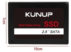 HD SSD 480GB KUNUP 2,5' SATA K168-480GB - GARANTIA 1 ANO