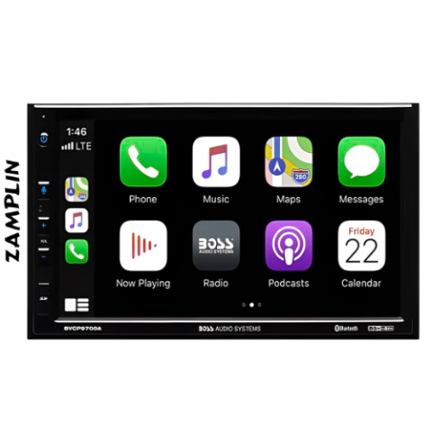 Radio Estereo Pantalla Boss Bvcp9700 / Bt / Car Play / Android Auto