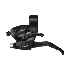 MANIJA DE CAMBIO/FRENO TRASERA DE 8 Y DELANTERA DE 3 VELOCIDADES SHIMANO TOURNEY ST-TX800L (SET) - comprar online