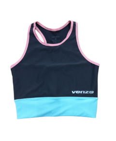 TOP VENZO FRIDA. CELESTE