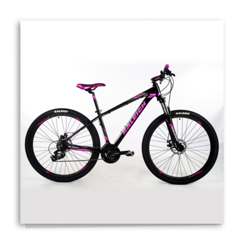 Bicicleta Mountain Bike Raleigh Mojave 2.0 R27.5 Dama Shimano Tamaño del  Cuadro 16 Color del Cuadro Blanco - Rosa