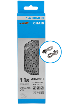 CADENA SHIMANO CN-HG901-11 DURA-ACE DEORE XTR DYNASYS11 SIL-TEC 116L MTB.
